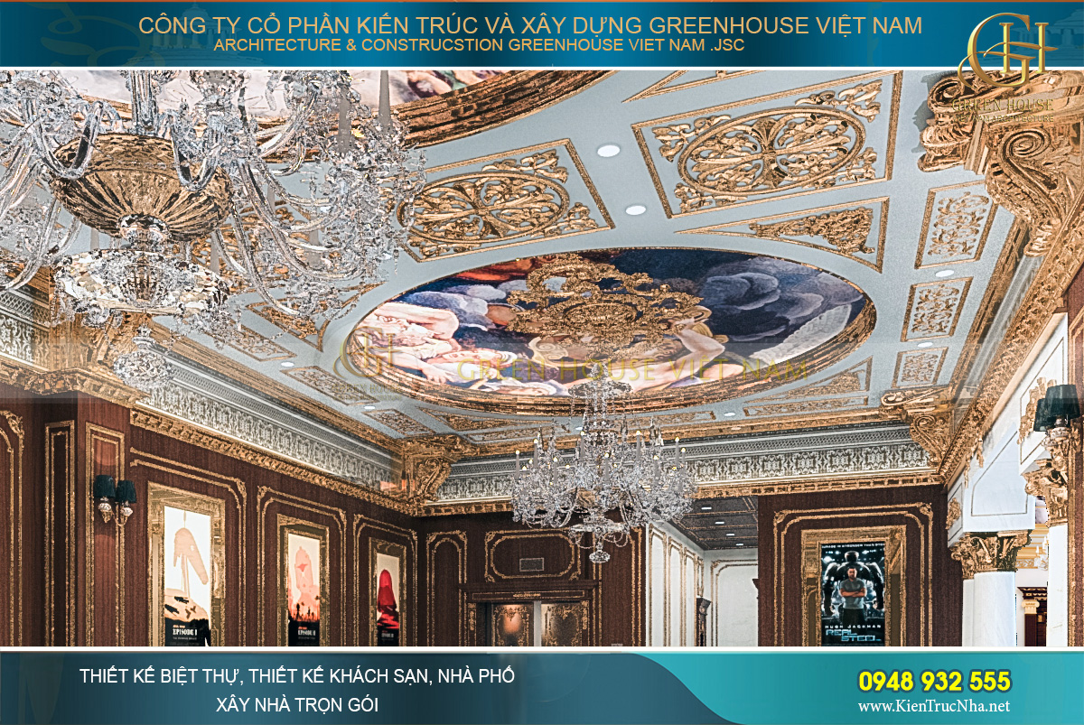 Các mẫu trần thạch cao đẹp mới nhất 2020