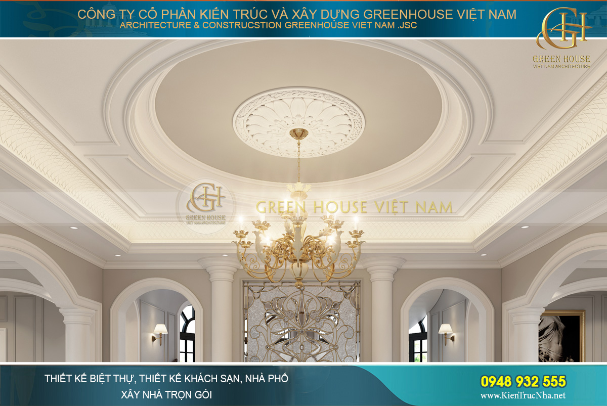 Các mẫu trần thạch cao đẹp mới nhất 2020