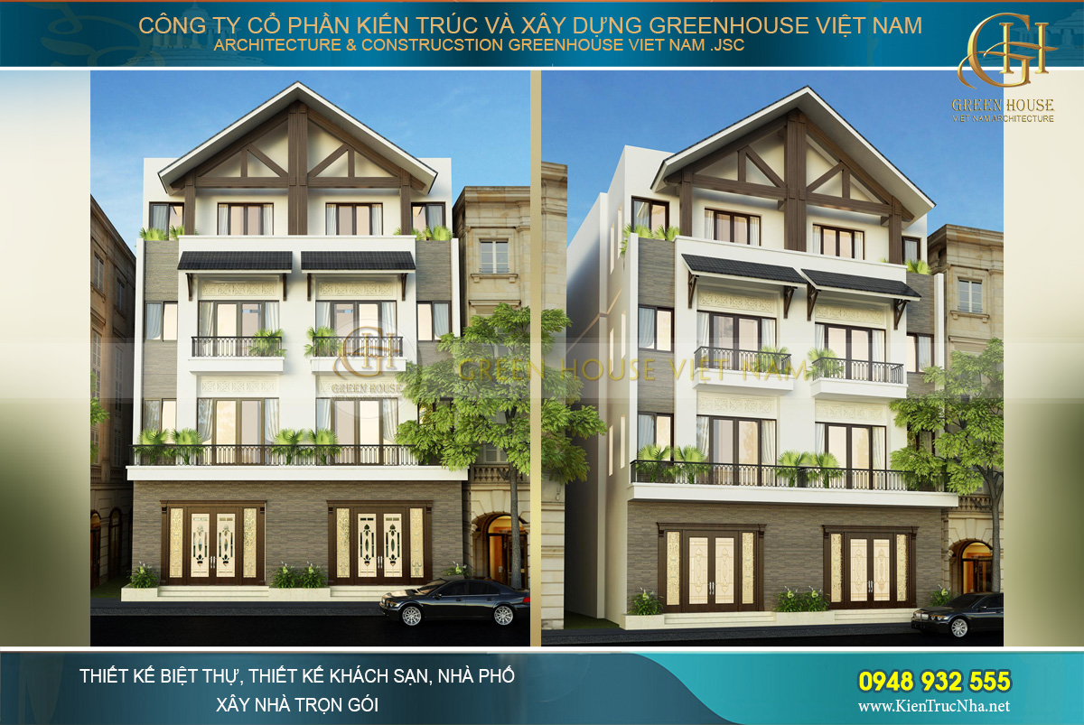 Nổi bật thiết kế nhà ống hiện đại đầy sáng tạo 