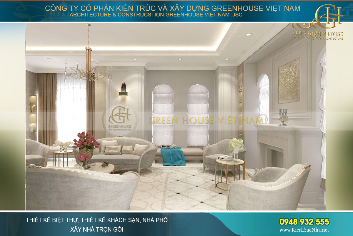 Thiết kế lò sưởi giả mang đậm phong cách phương Tây