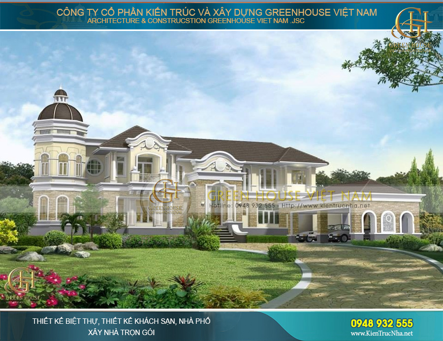 Dinh thự pháp sang trọng nhất Sài Gòn với khuôn viên sống tiện nghi