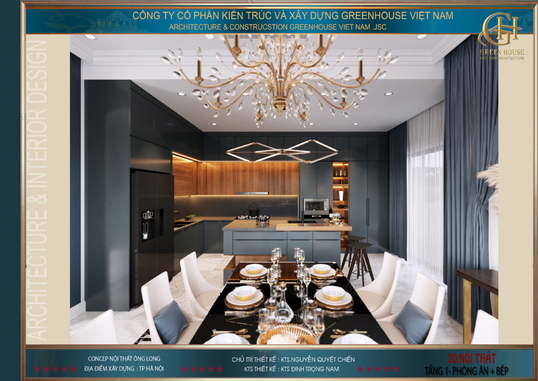 Biệt thự phong cách Pháp mang tới một không gian kiến trúc đẹp