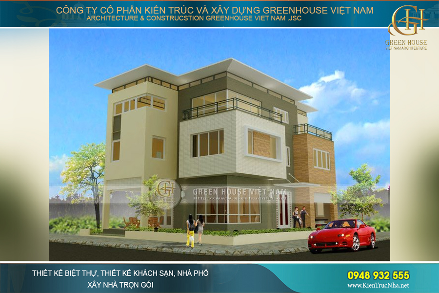 Căn biệt thự nhà vườn đẹp nhất, ấn tượng tai Green House Việt Nam