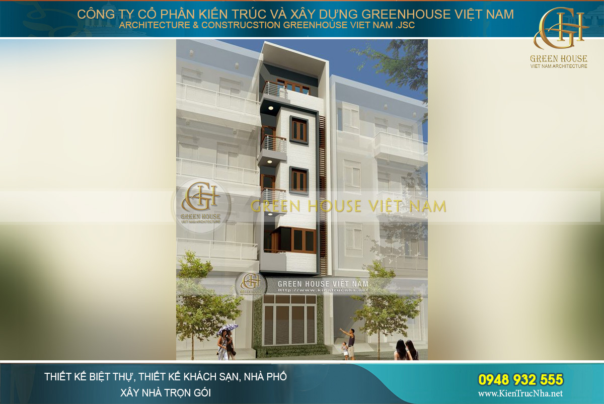 5 mẫu thiết kế nhà phố hiện đại được ưa chuộng nhất tại Hải Phòng