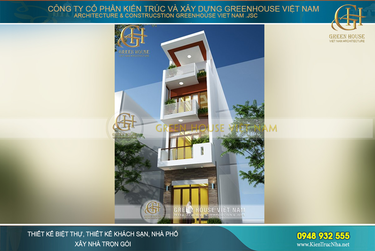 7 mẫu thiết kế nhà phố kết hợp kinh doanh được ưa chuộng nhất tại Hải Phòng