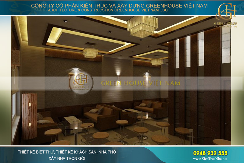 Kiến trúc nội thất được lựa chọn, thiết kế kiểu dáng tỉ mỉ, hợp thời