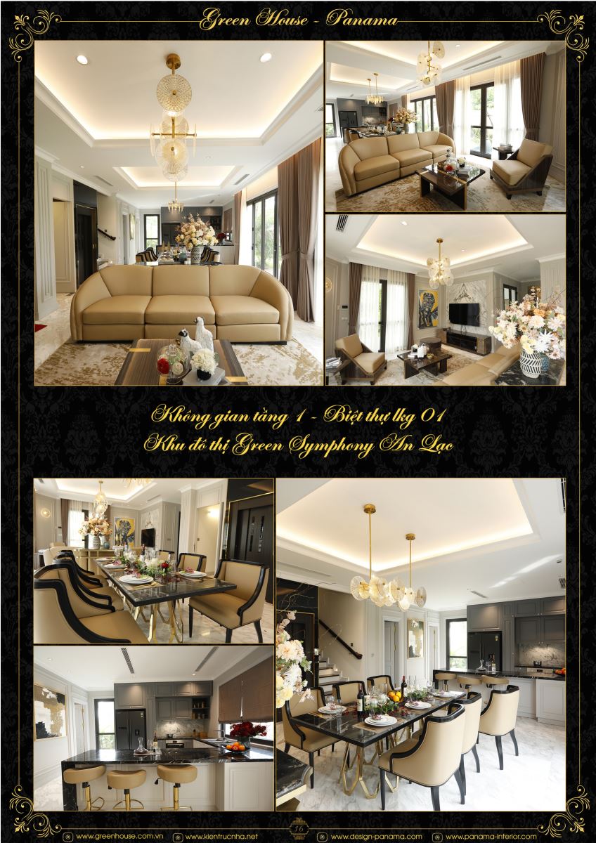 Dự án biệt thự tại khu đô thị Green Symphony An Lạc