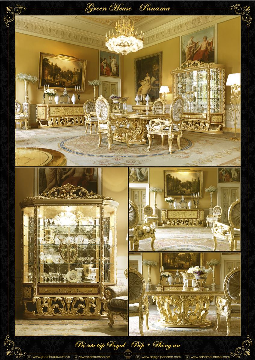 Thiết kế nội thất phòng ăn đẳng cấp mang đến cuộc sống sa hoa