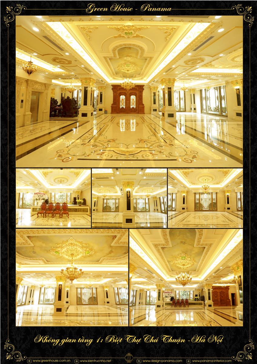 Dự án thiết kế biệt thự Chú Thuận tại Hà Nội