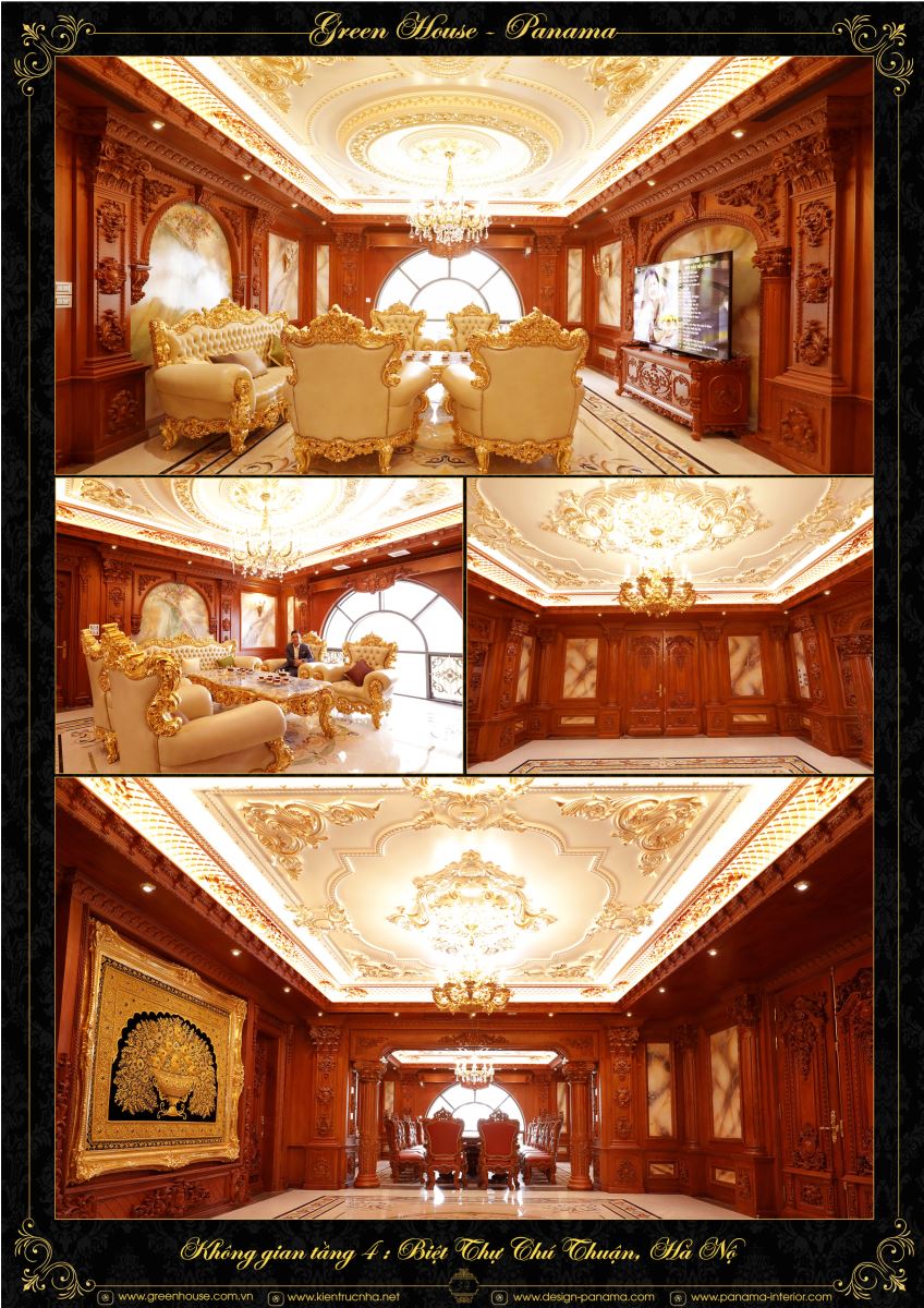 Dự án thiết kế biệt thự Chú Thuận tại Hà Nội