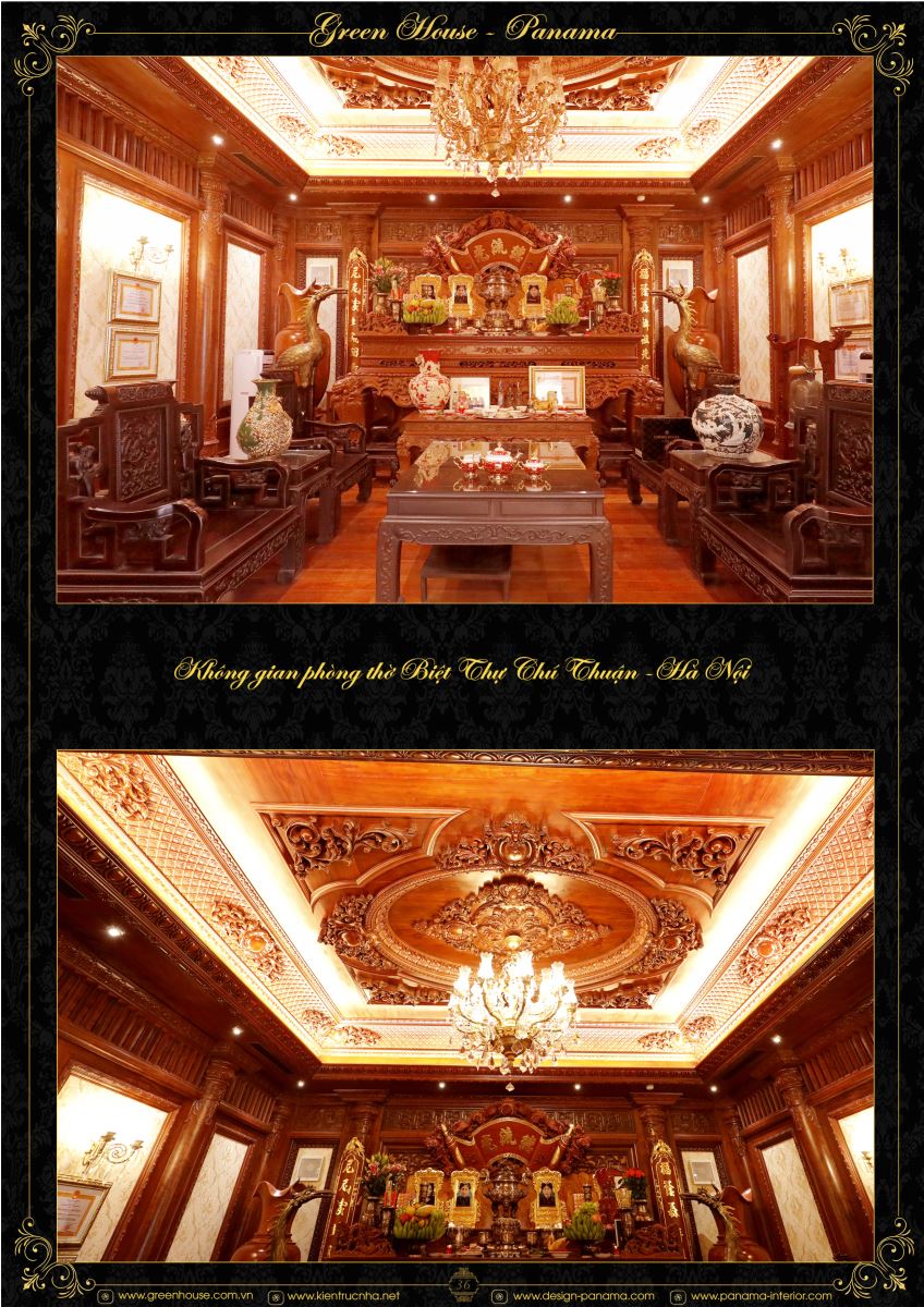 Dự án thiết kế biệt thự Chú Thuận tại Hà Nội