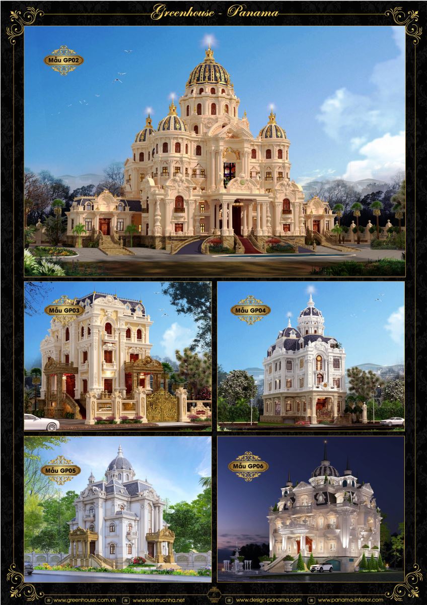 Những mẫu thiết kế dinh thự mang đẳng cấp châu Âu