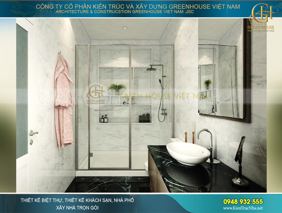 Phòng tắm của phòng ngủ số 3