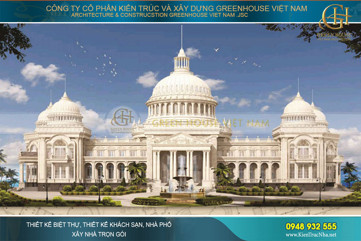 Green House Việt Nam công ty thiết kế thi công biệt thự đẳng cấp