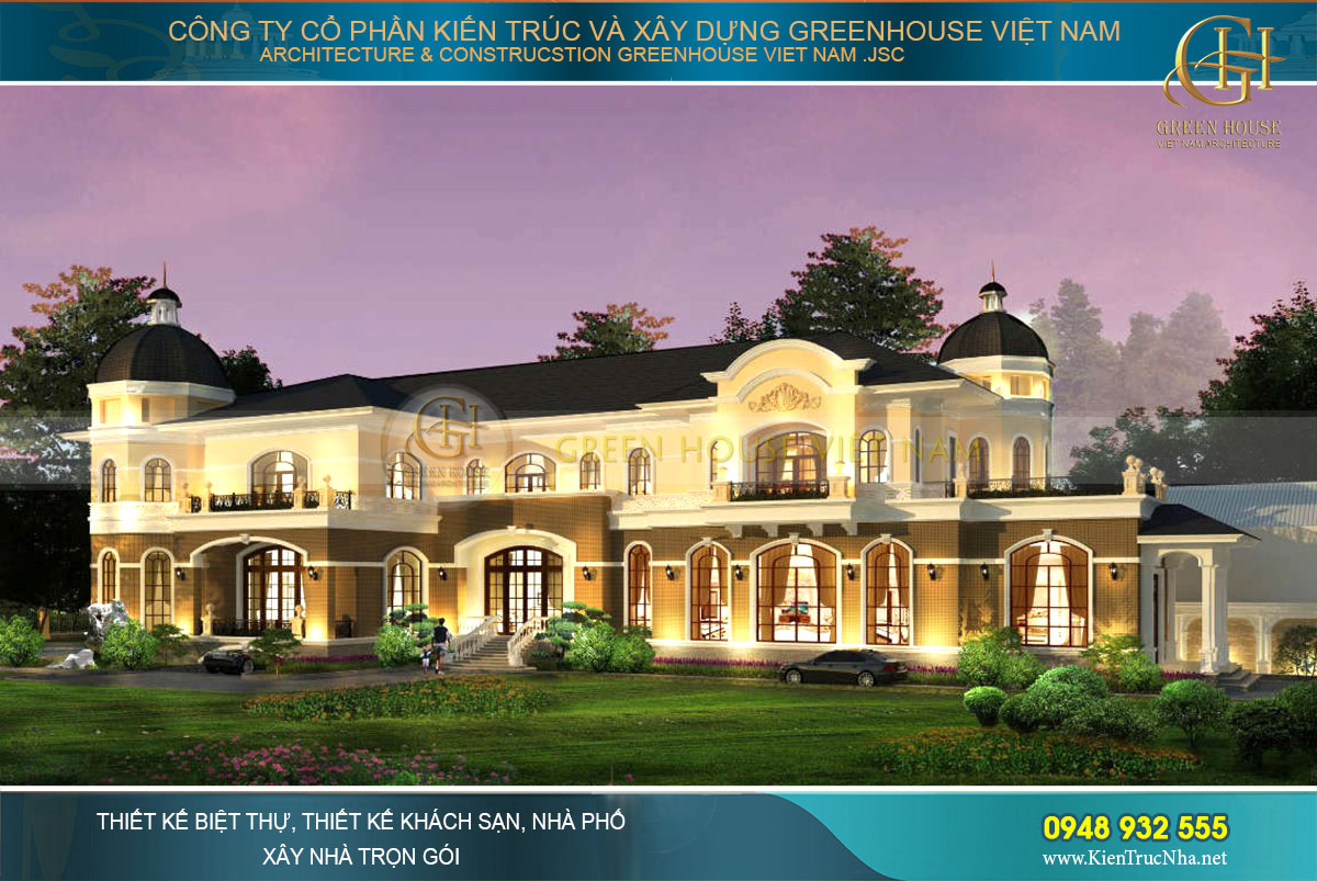 Ngắm nhìn các mẫu biệt thự đẳng cấp 5 sao sang trọng tại GreenHouse Việt Nam