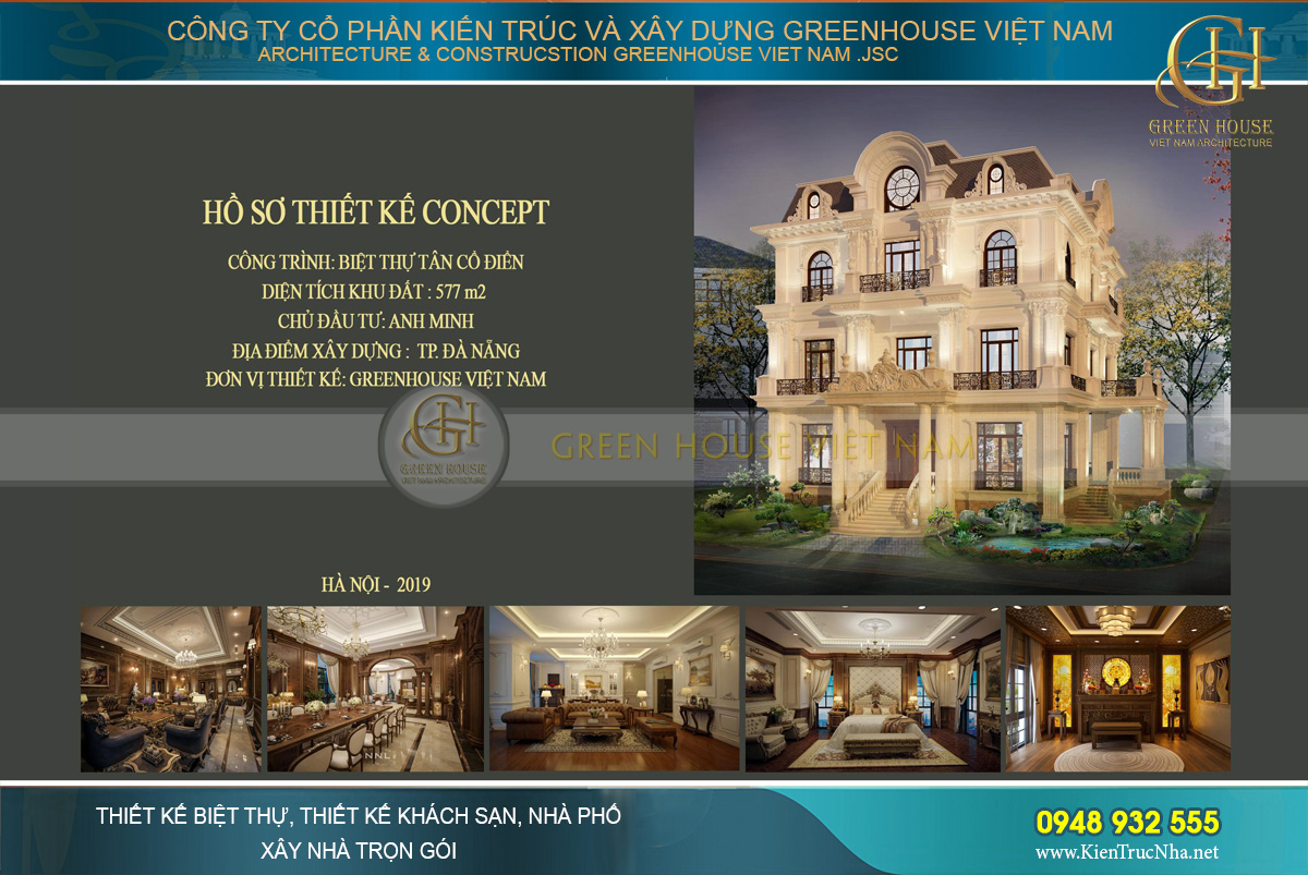 Thiết kế biệt thự độc đáo giữa thành phố Đà Nẵng 