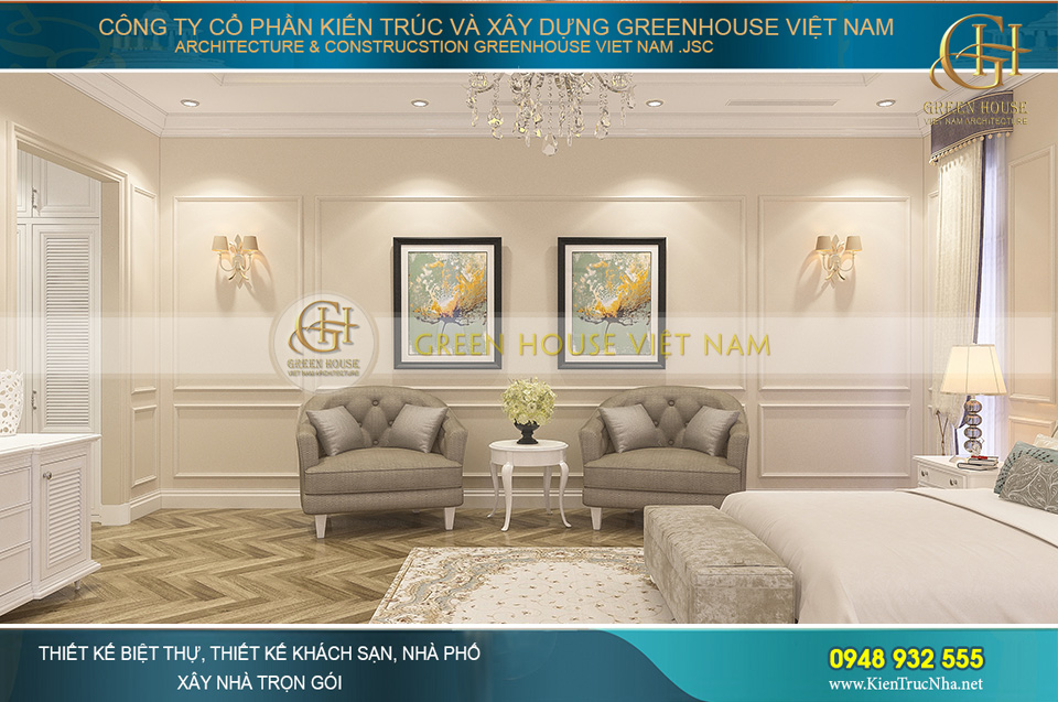 Hiện đại, thời thượng nhưng vẫn đủ chất tinh tế, sang trọng của kiến trúc cổ điển