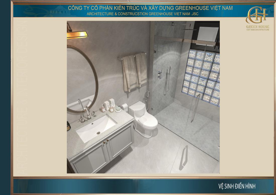 Phòng vệ sinh của phòng ngủ master