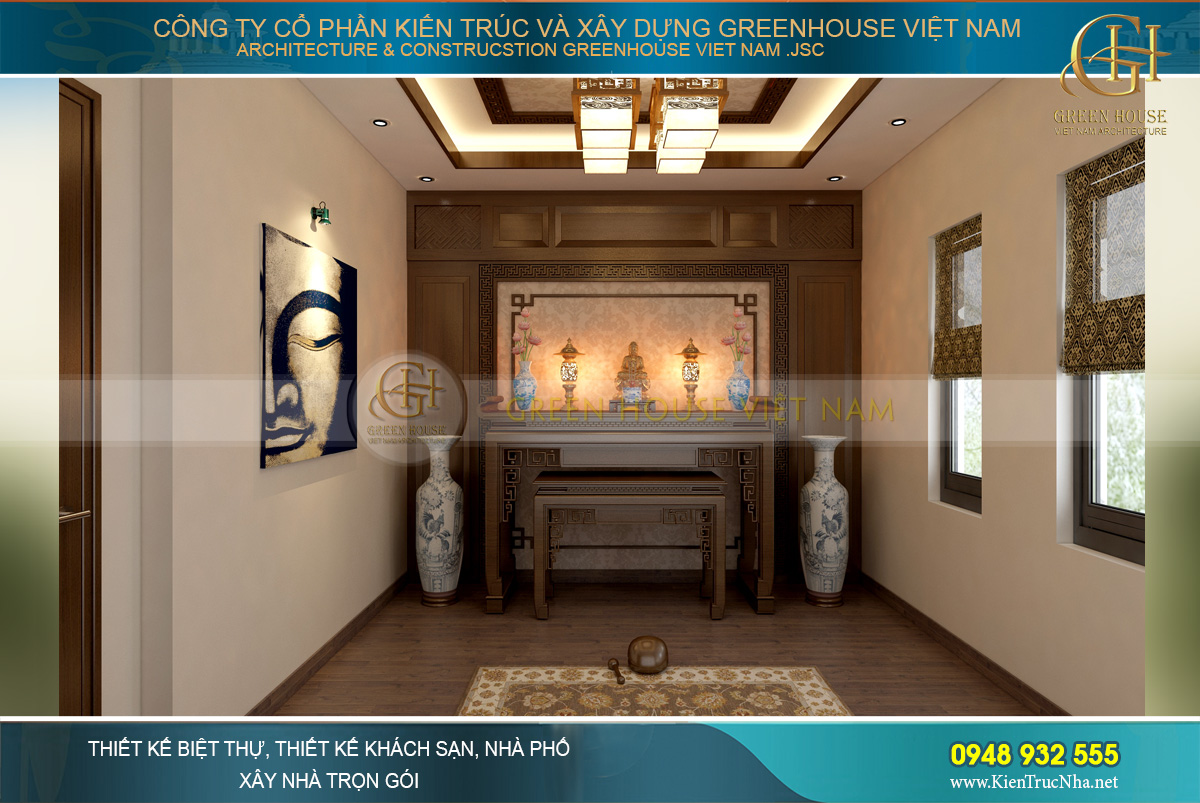 Tuyệt đối không đặt bàn thờ trong phòng ngủ