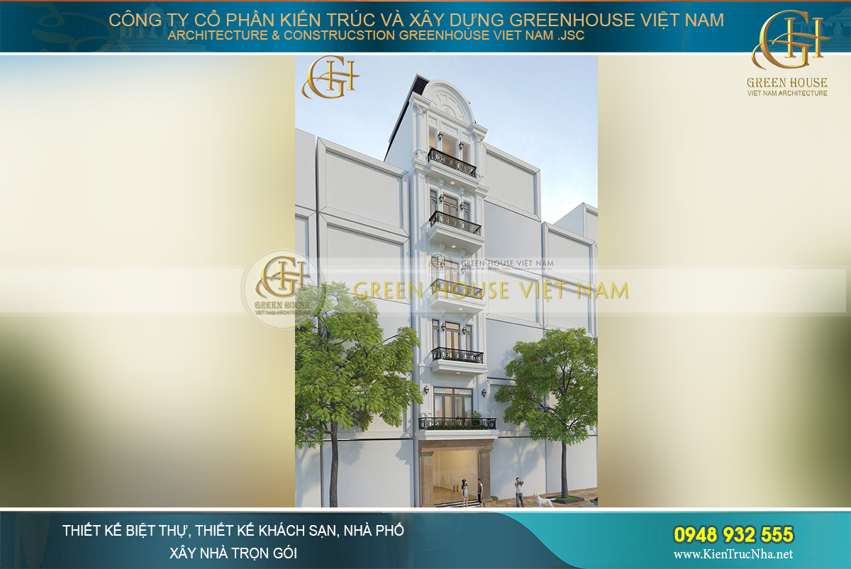 Công trình nhà lô phố kết hợp kinh doanh với đầy đủ tiện nghi, đáp ứng mọi nhu cầu của gia chủ