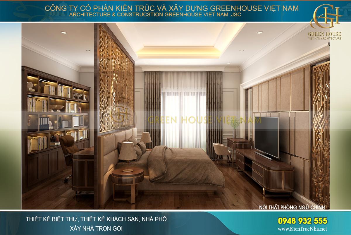 Ánh sáng trong phòng làm việc giúp bạn đọc sách, làm việc và dễ dàng tập trung hơn