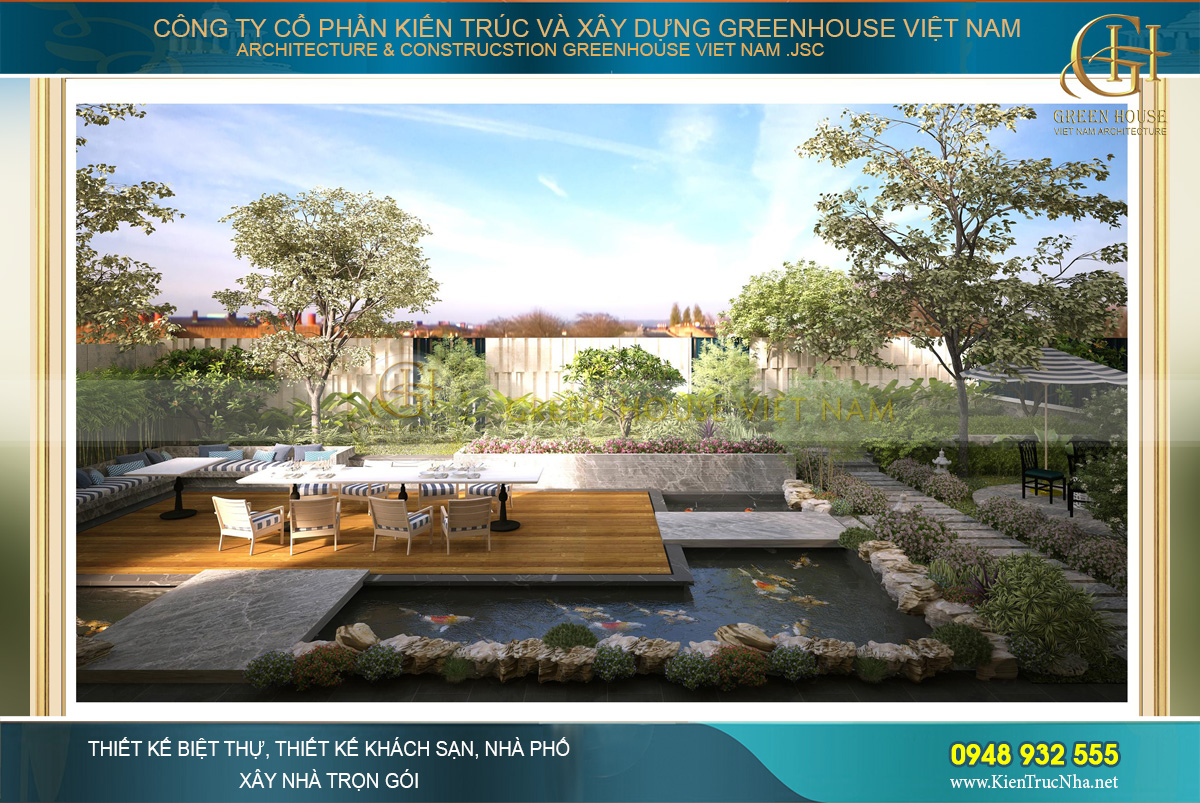 Thiết kế không gian sống xanh - sống trọn vẹn