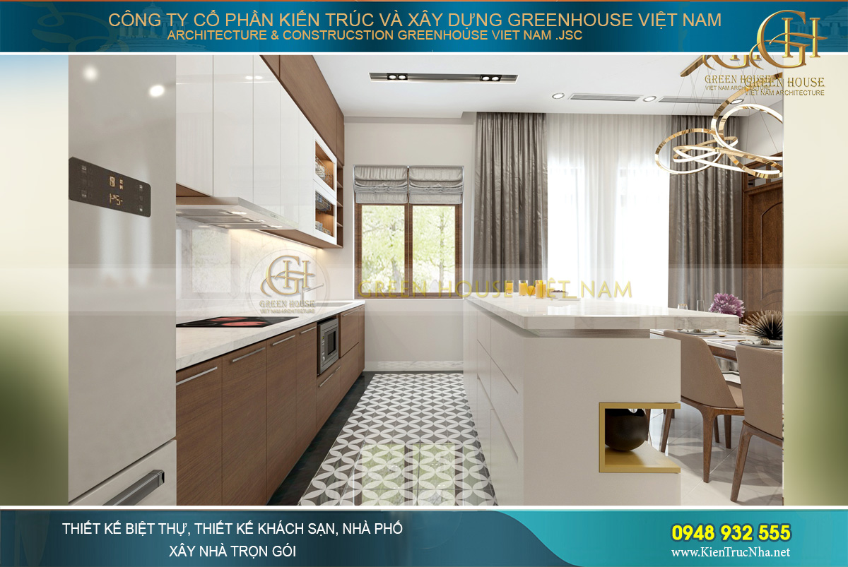 Những khung cửa sổ được dùng để lấy sáng, tạo sự thông thoáng