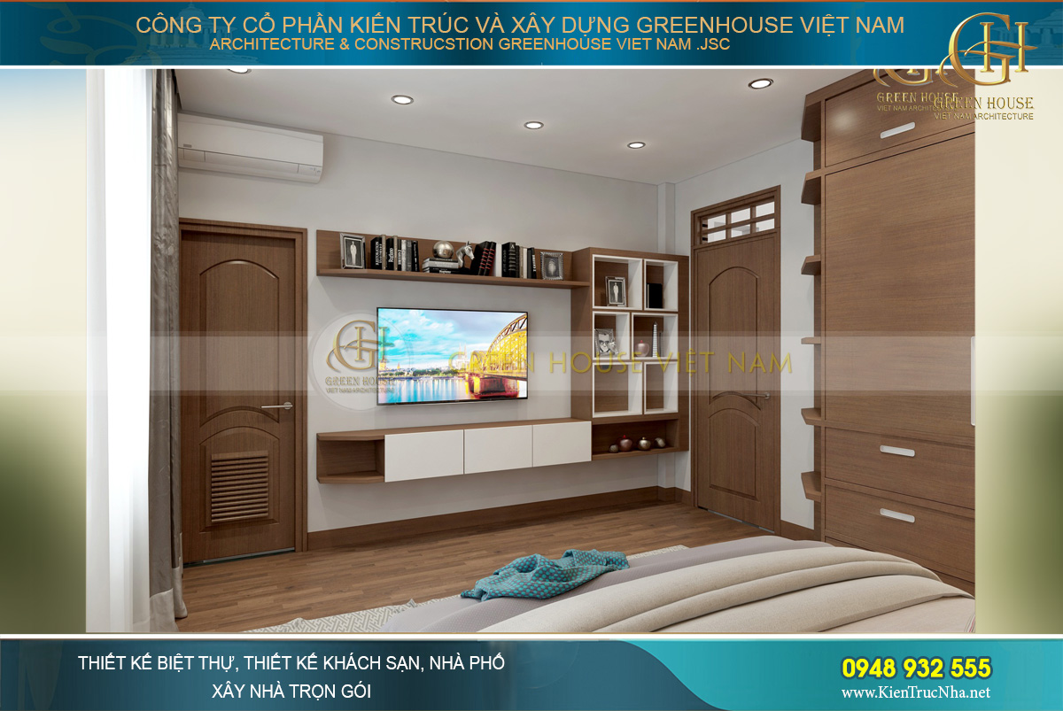 Đồ nội thất không nhiều nhưng tinh tế và đáp ứng đầy đủ nhu cầu sinh hoạt