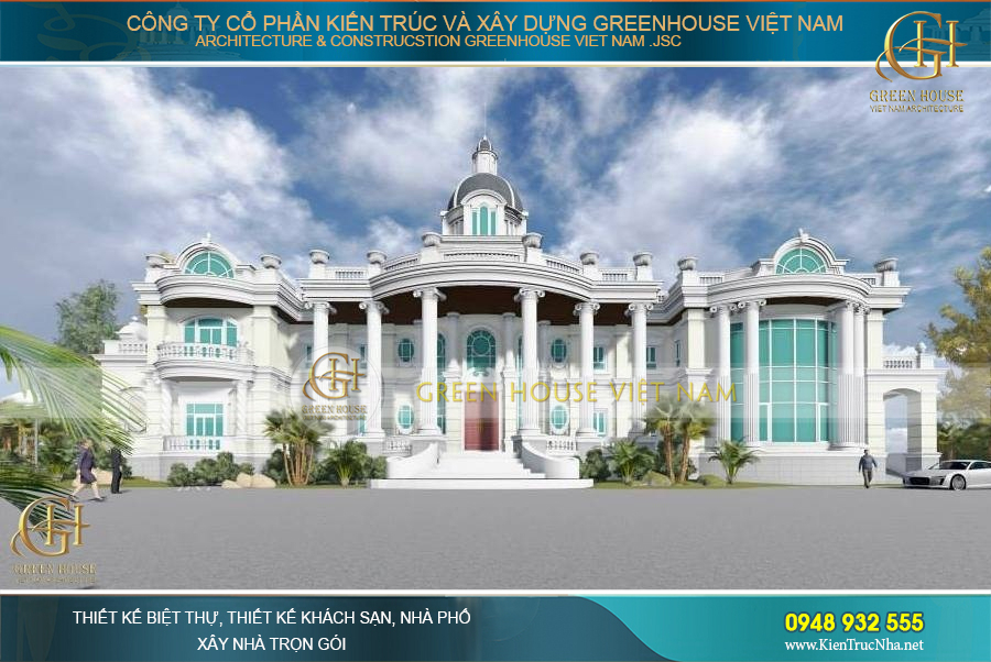 Green House Việt Nam - Thiết kế dinh thự mang đẳng cấp quốc tế