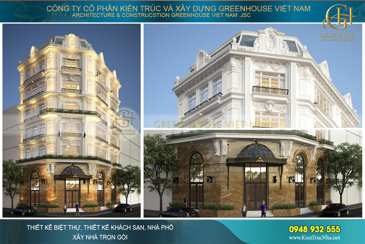 Thiết kế biệt thự sang trọng, đẳng cấp là xu hướng 2020