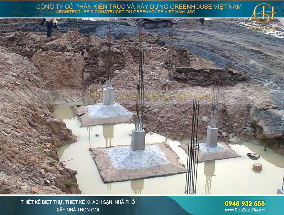 Các loại móng xây nhà, tư vấn lựa chọn móng xây nhà phù hợp