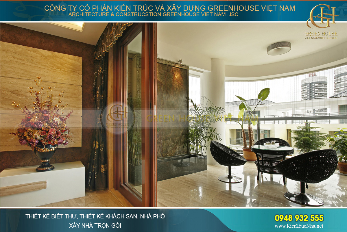 Đặc biệt căn hộ còn thiết kế thêm một ban công vừa đủ để gia đình có thể ngồi thư giãn