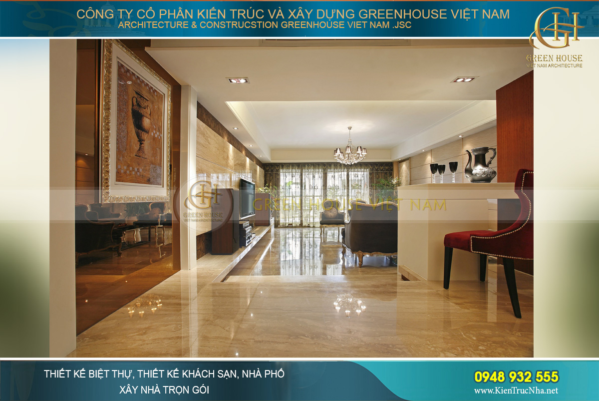 Thiết kế nội thất căn hộ Vinhomes Ocean Park - SANG TRỌNG, TIỆN NGHI