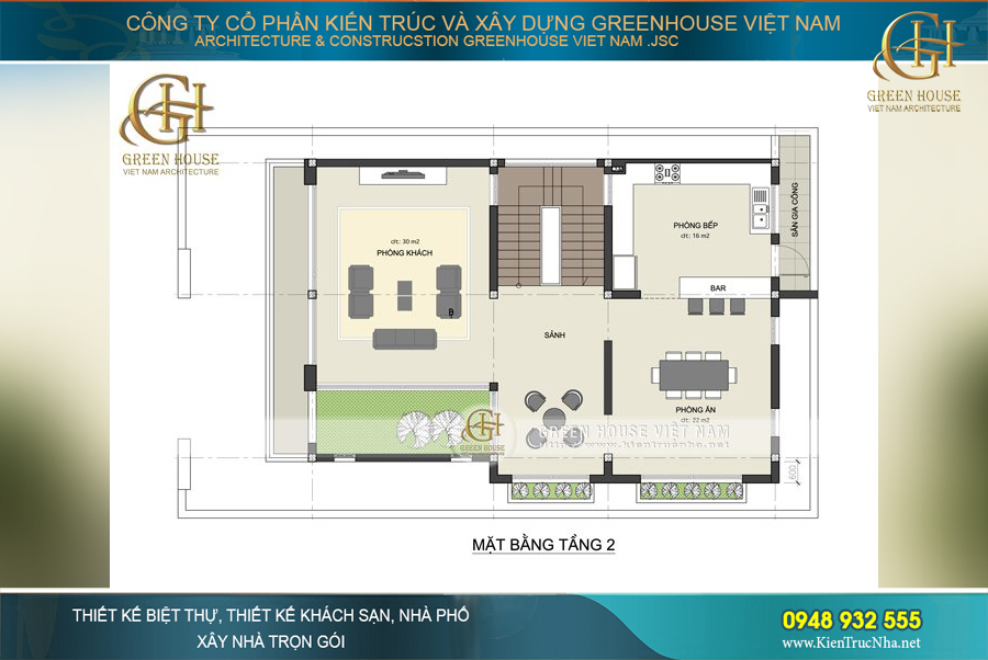 Phòng ngủ nào cũng được bài trí nội thất sinh hoạt với chất lượng cao cấp
