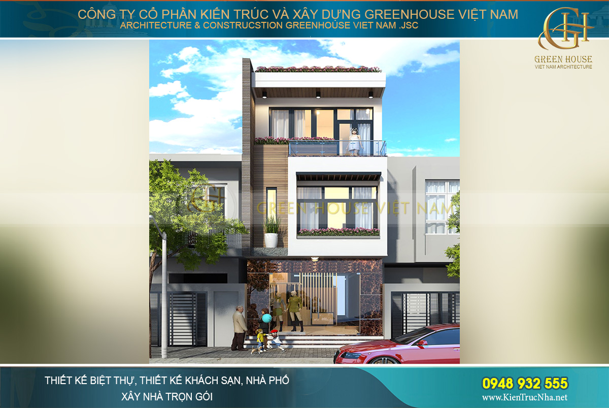 Nhà phố 3 tầng diện tích 100m2 - Sự lựa chọn hoàn hảo cho bạn