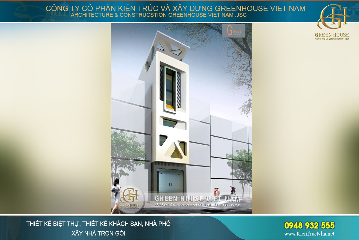 Nhà phố với sắc trắng trang nhã - khoác chiếc áo mới đầy ấn tượng