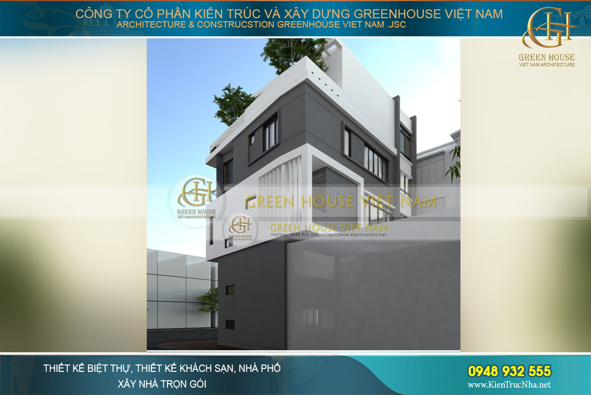 Bên hông và phía sau tòa nhà cũng được bố trí rất nhiều khoảng trống, cửa kính để lấy ánh sáng và thông gió