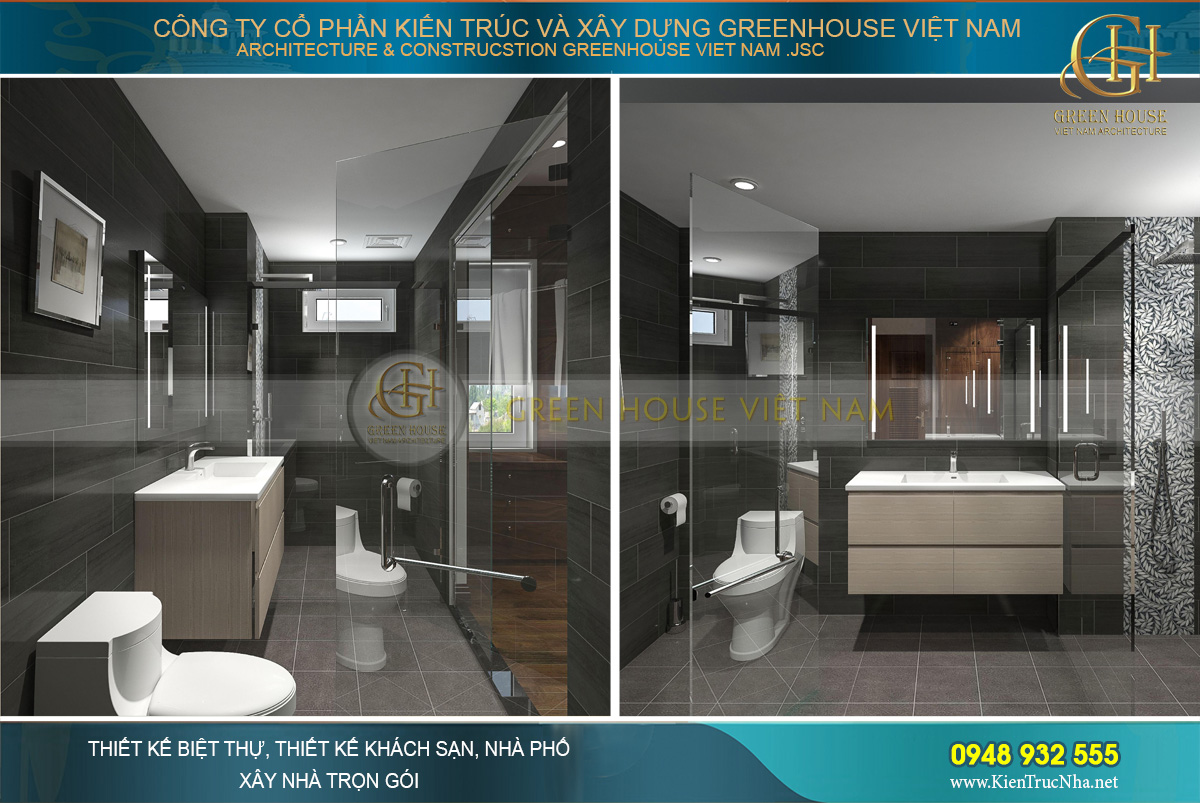 Phòng tắm của phòng ngủ số 2