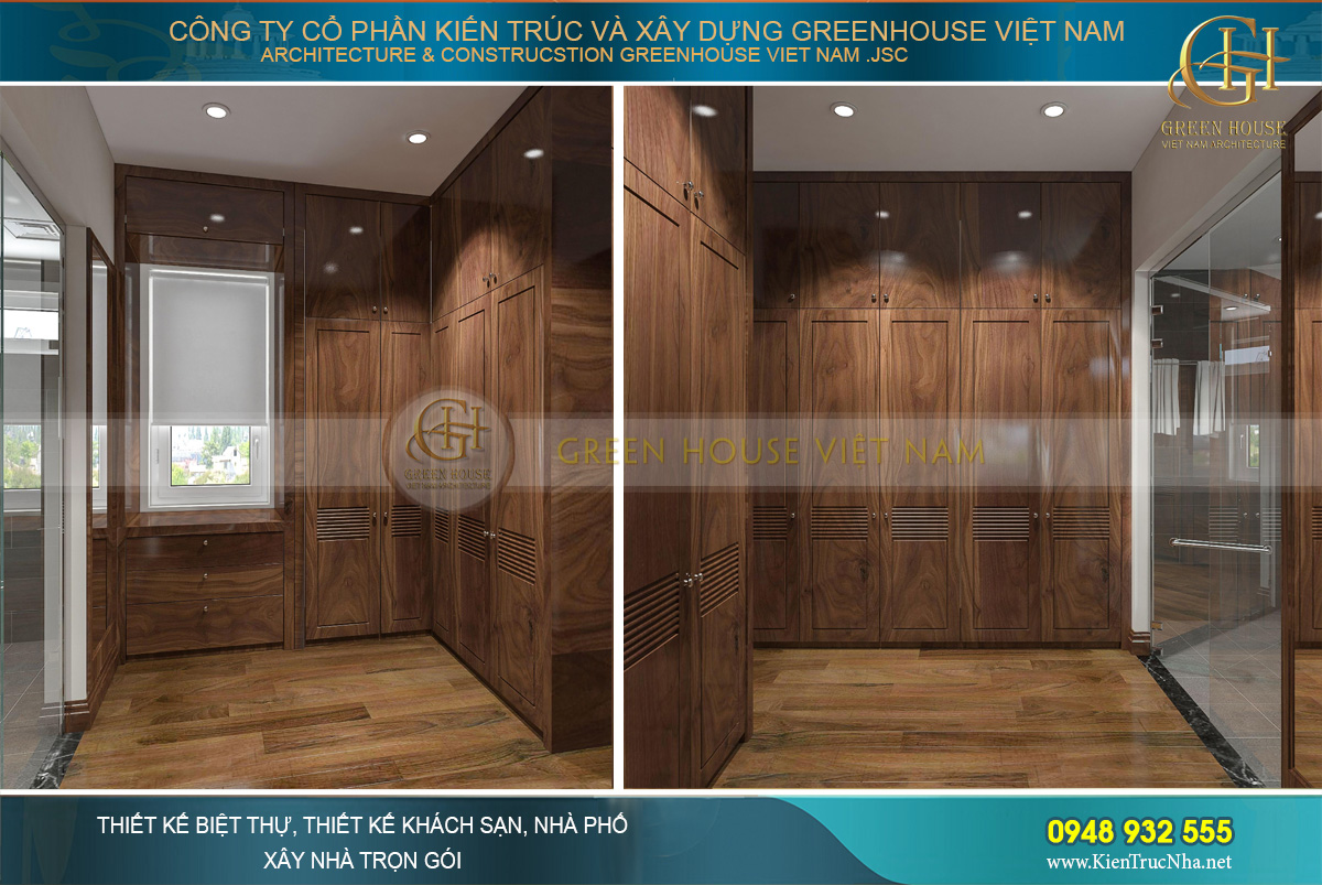 Phòng thay đồ của phòng ngủ số 2