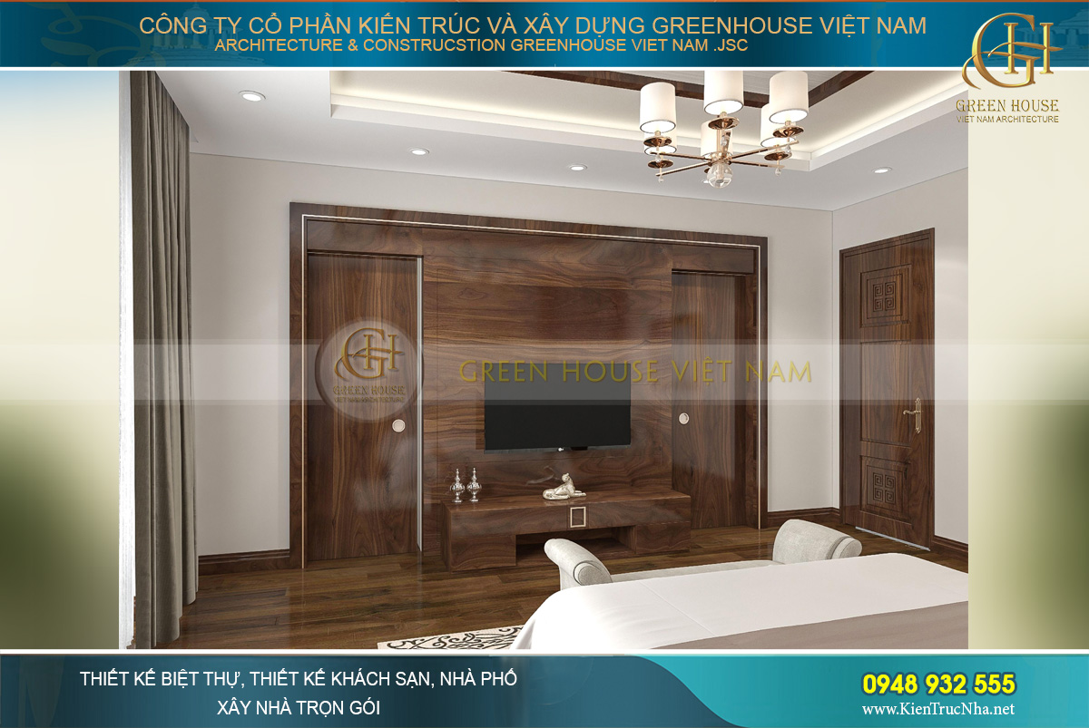 Kệ TV với thiết kế gỗ hoàn toàn đơn giản mà sang trọng