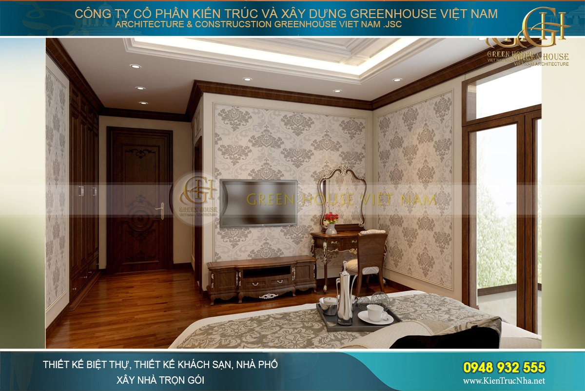 Các bức tường ốp gỗ thay thế bằng giấy dán tường cao cấp