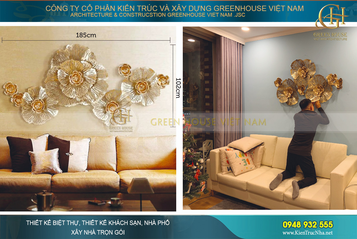 Greenhouse Việt Nam là đơn vị thi công, lắp đặt đồ trang trí, decor đẹp