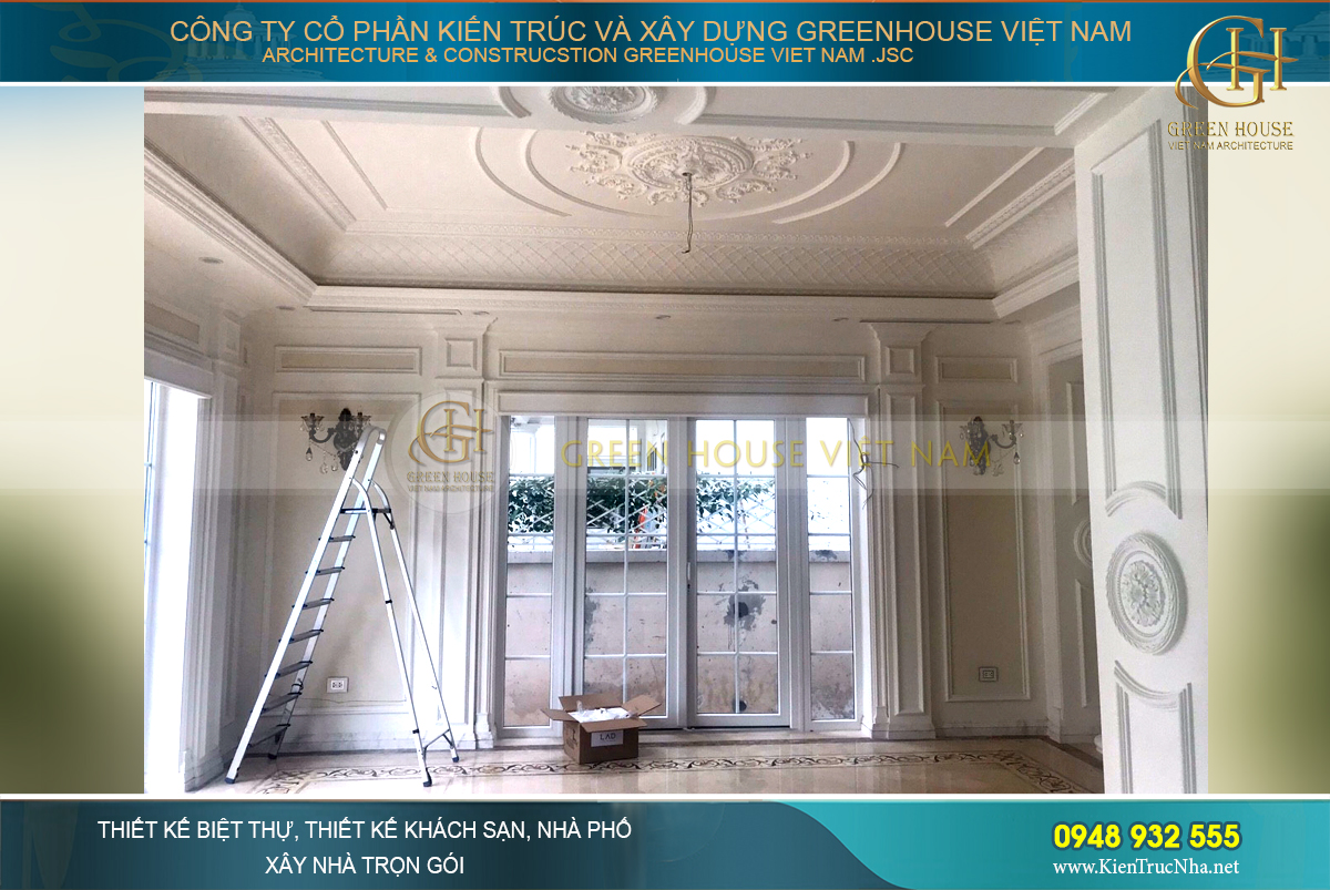 Ánh sáng tự nhiên làm cho không gian thêm sống động