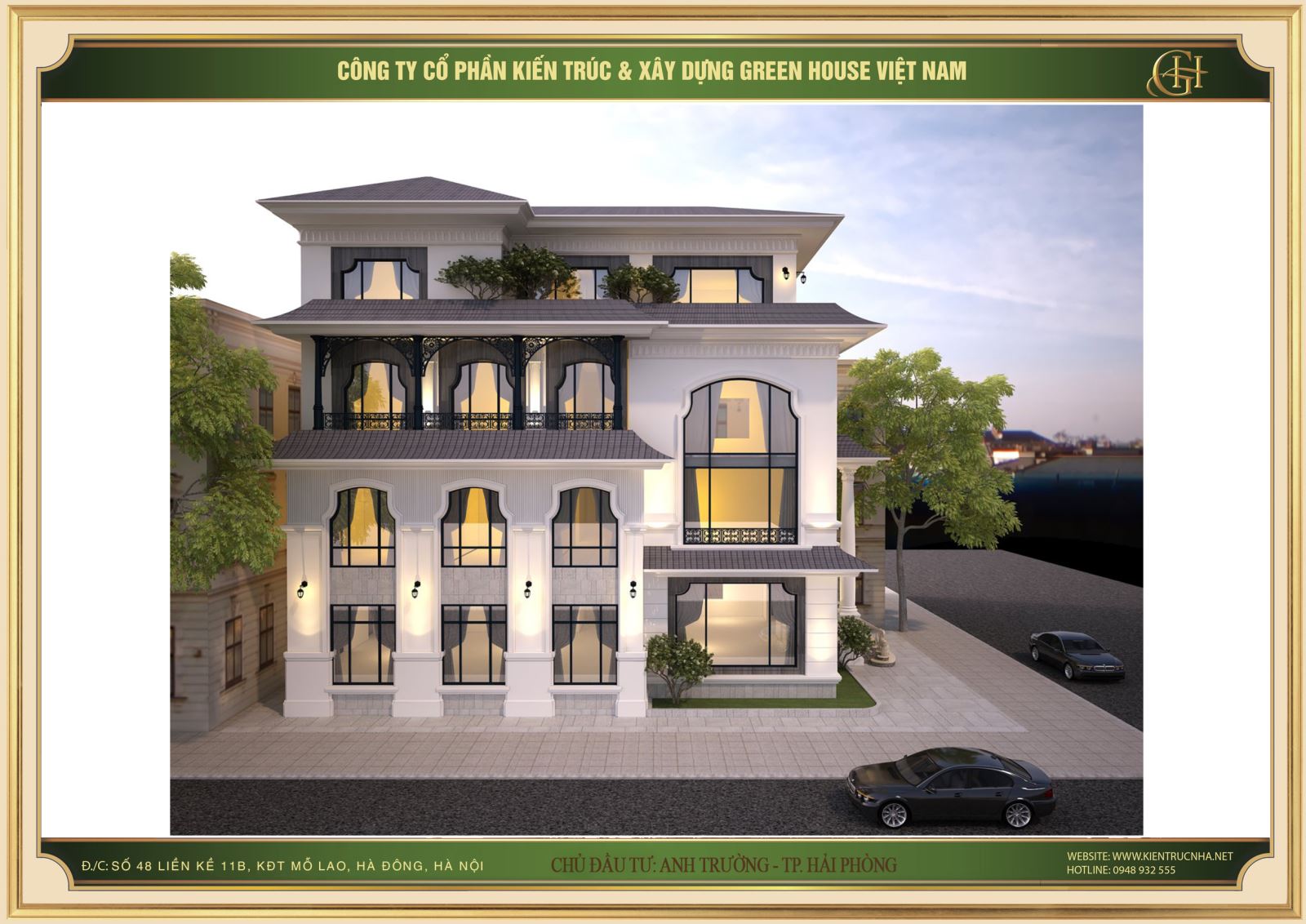 Toàn cảnh không gian sang trọng ấn tượng của nhà hàng