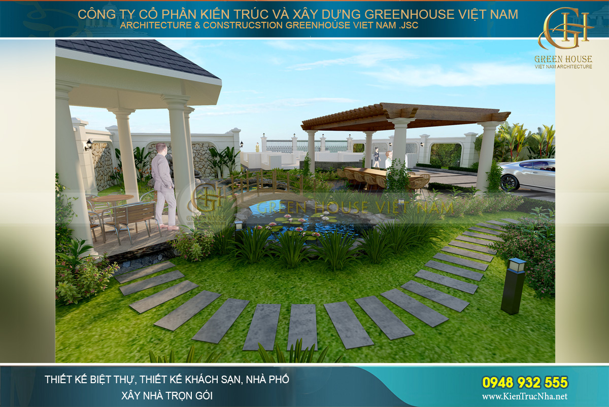 Chiêm ngưỡng mẫu biệt thự nhà vườn đẹp, hiện đại