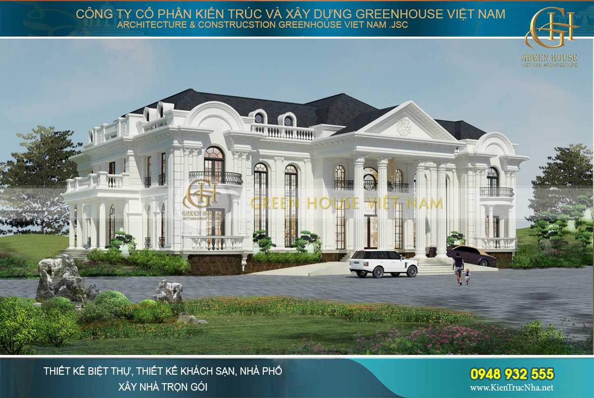 Đại sảnh được thiết kế với hai đường dốc đối xứng hai bên, thuận tiện cho việc di chuyển
