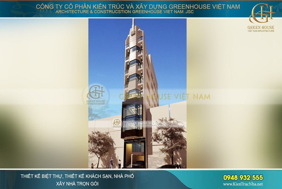 Thiết kế khách sạn tại Móng Cái với vẻ đẹp thơ mộng, níu chân du khách