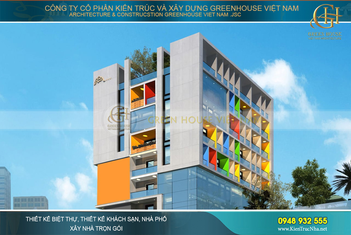 “Trò chơi” với màu sắc tưởng ngẫu hứng nhưng mang lại hiệu quả thị giác rất tốt