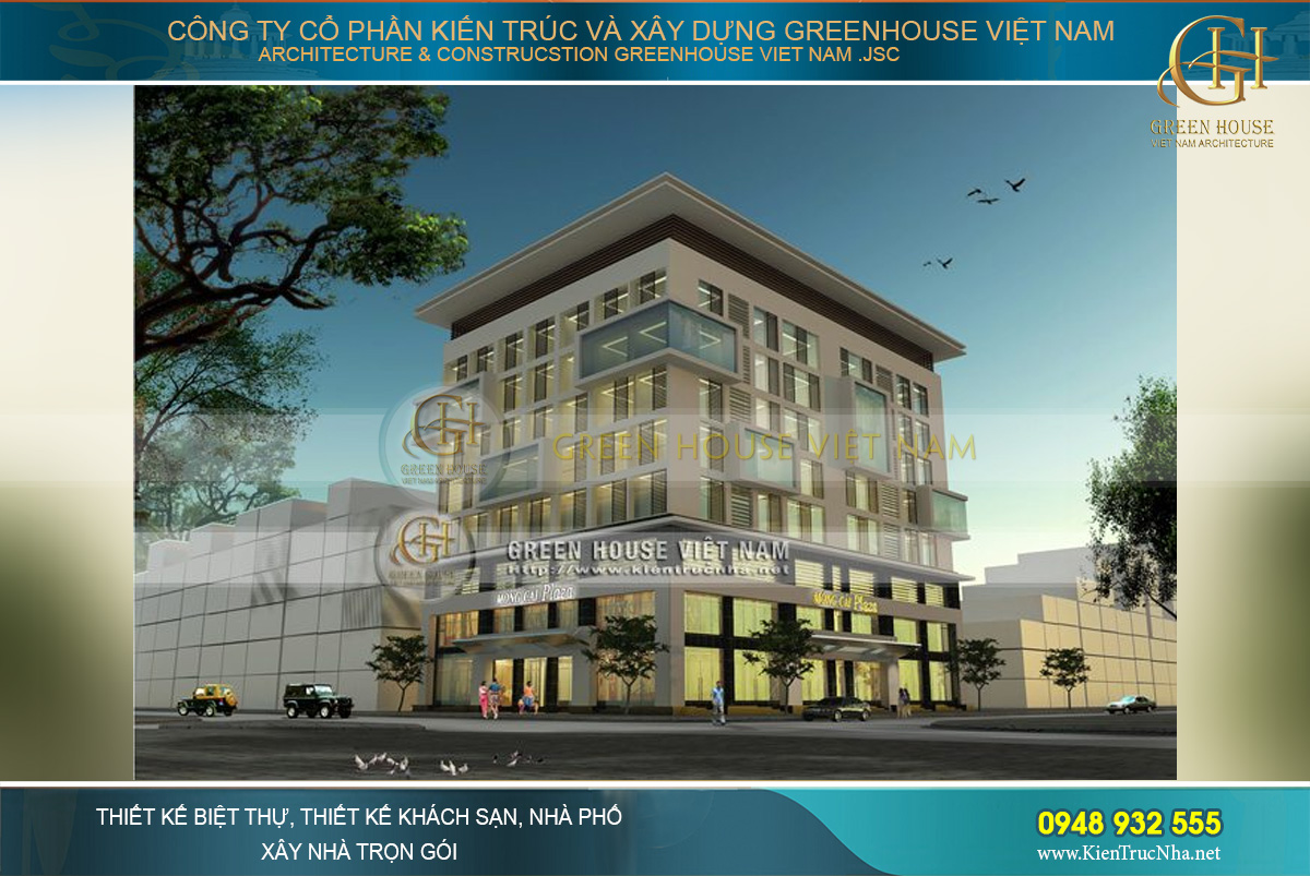 Thiết kế xa hoa và tráng lệ của tòa nhà Móng Cái Plaza tại Quảng Ninh
