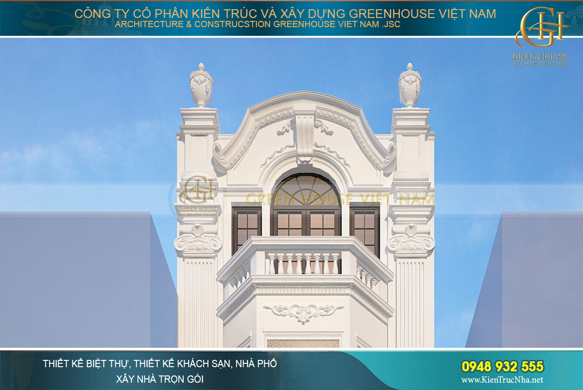 Những đường nét trang trí, phào chỉ đắp nổi được trau chuốt đến từng chi tiết